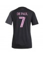 Inter Miami Rodrigo De Paul #7 Venkovní Dres pro Dámské 2025-26 Krátký Rukáv